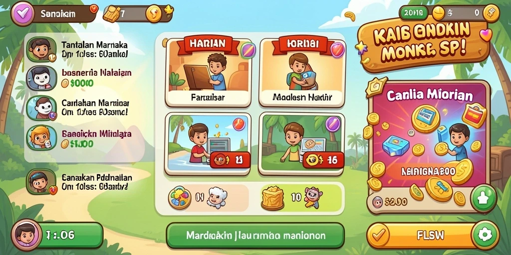 Tampilan antarmuka yang modern dan menarik.