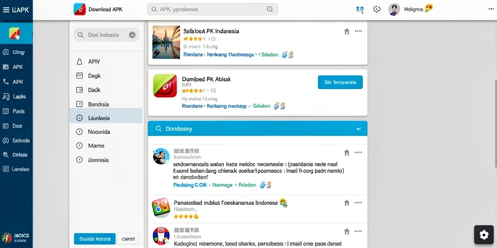 Tampilan antarmuka yang user-friendly.