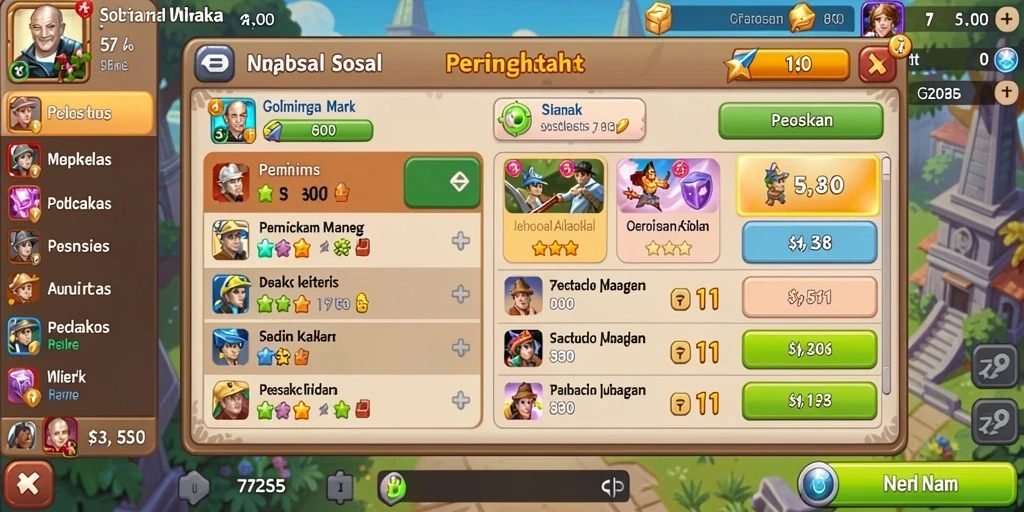 Tampilan antarmuka yang intuitif dan mudah digunakan.