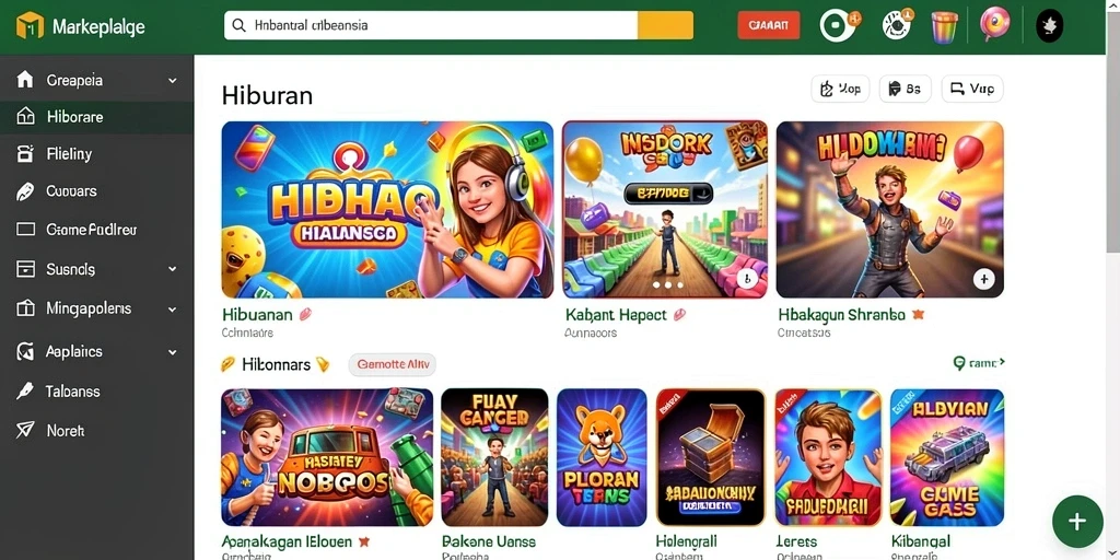 Tampilan antarmuka BIRUTOTO yang menarik dan user-friendly.