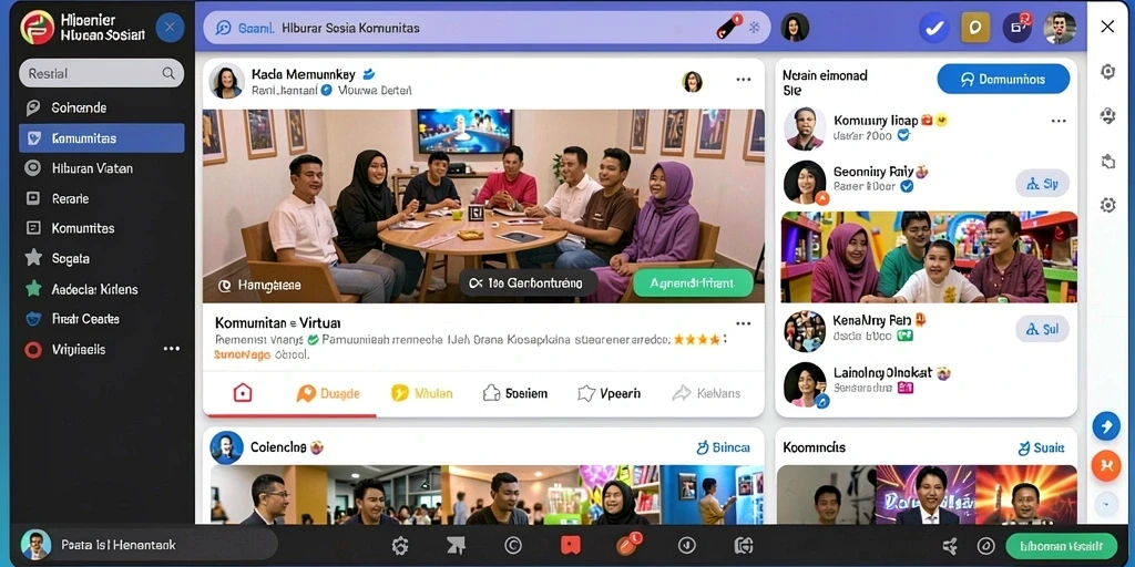 Tampilan antarmuka yang intuitif dan menarik.