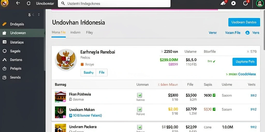 Tampilan antarmuka yang menarik dan mudah dinavigasi.