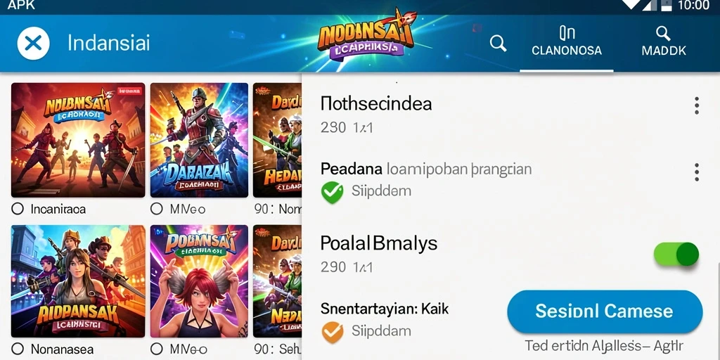 Tampilan antarmuka yang ramah pengguna.