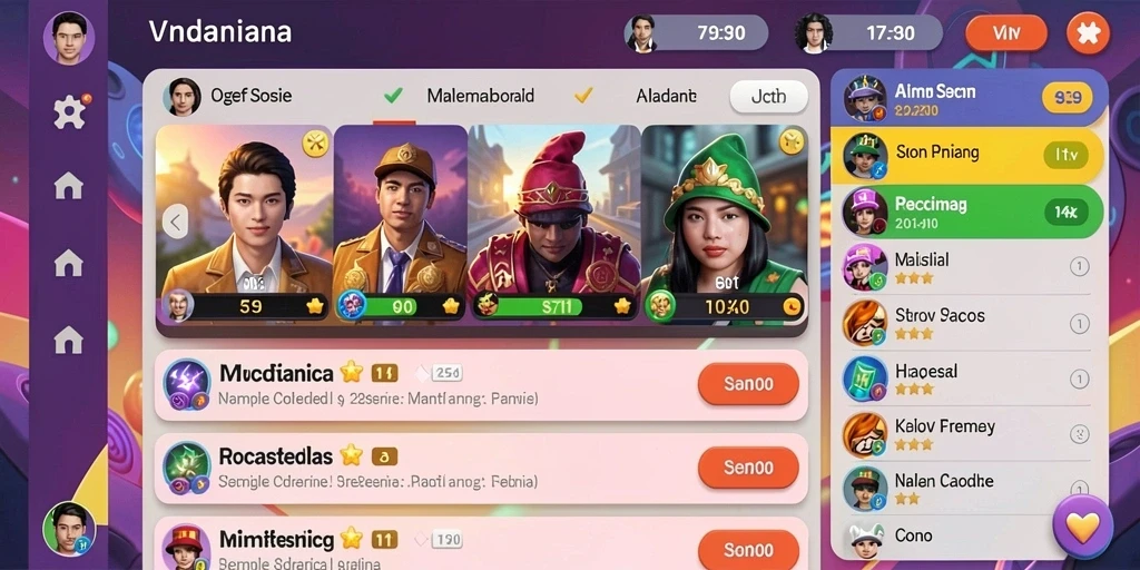 Tampilan antarmuka yang intuitif dan menarik.