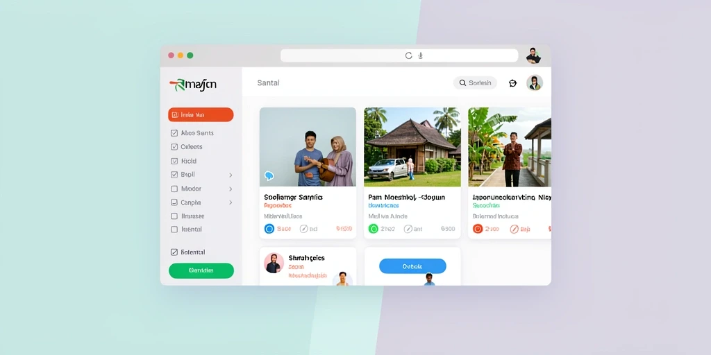 Gambar antarmuka pengguna yang menarik dan mudah dinavigasi.