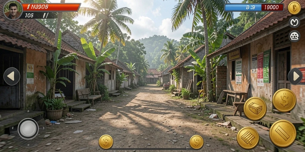 Tampilan antarmuka yang memukau dan informatif.