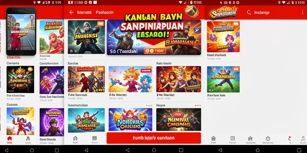 Tampilan grafis yang memukau dalam dunia naga.
