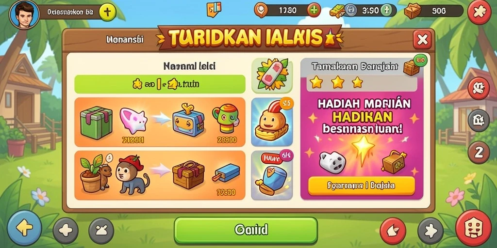Screenshot menunjukkan tampilan antarmuka utama SPINBET.