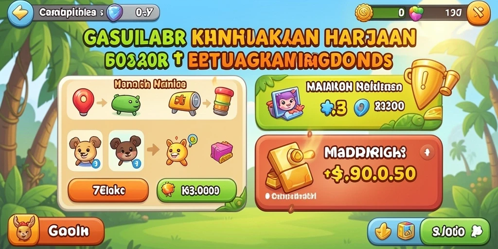 Tampilan antarmuka pengguna yang ramah di aplikasi TOPDOMINO.