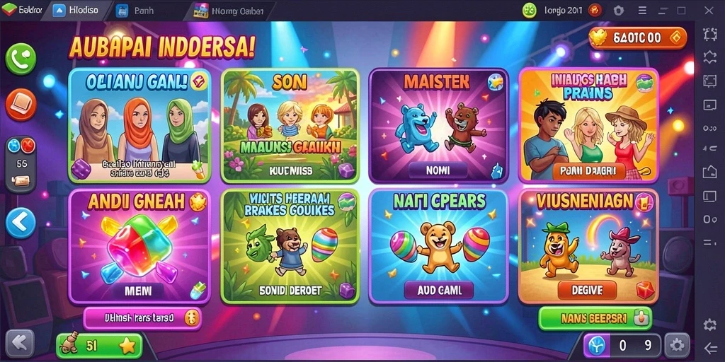 Screenshot pertama menunjukkan karakter utama dalam pertempuran.